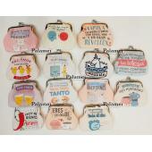 Neue stil BAUMWOLLE oder PU Geldbörse Brieftasche Tasche Damen Geldbörse