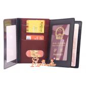 Transparent Russland Passdecke Klare Karte ID Inhaber für Reisen Passport Taschen