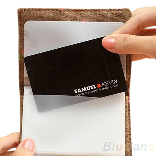 US Slot Floral Gutschrift Identifikation karten Geldbörse Halter Pouch Münztüte Lagerung für Damen