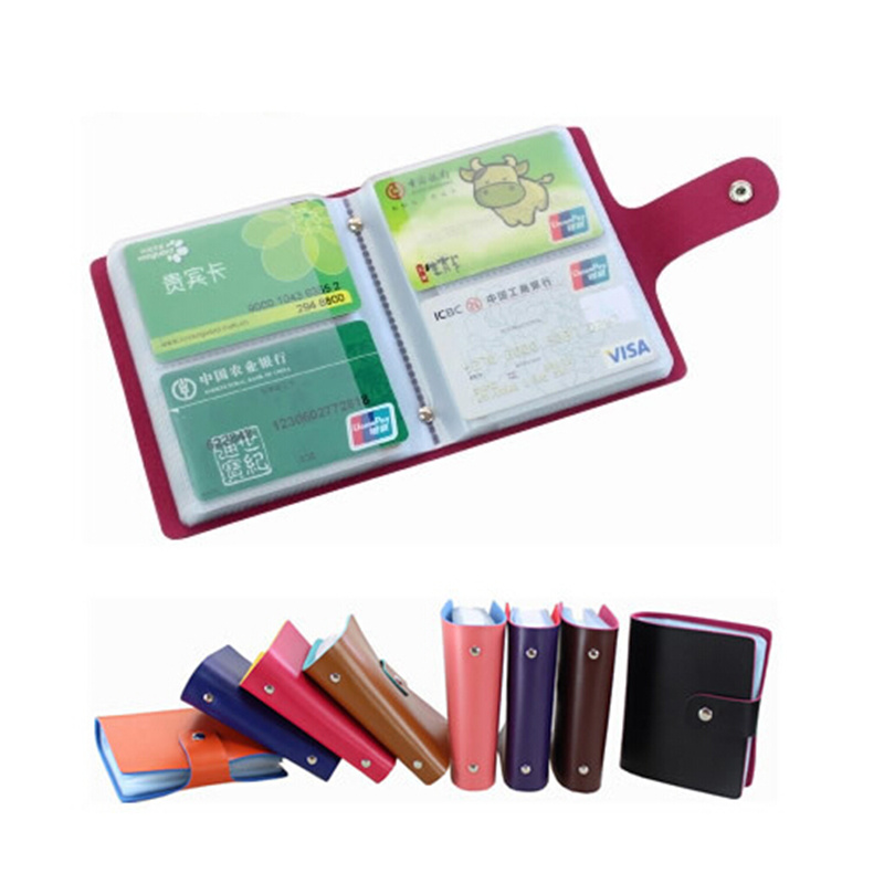 Neue Karte Bit mehr als 60 kcal Taschen Damen Anti magnetische Packs Bankkarten Halter Visitenkarte Tasche große