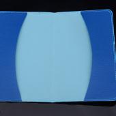 lavendel Reisepass Abdeckung PU Leder ID Karte Fahrkarte Beutelpackungen Passport Covers Paßbeutel