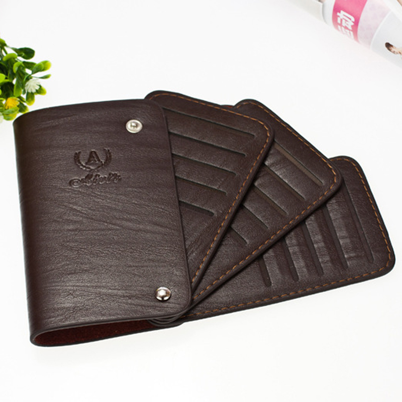 Hit Ihr Herz 3 Farben Kreditkarten Halter Whirling ID halter Karten Karte Box Vintage Große Kapazität