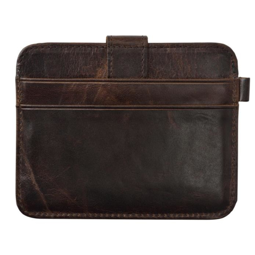 Marke Neue Slim Kreditkarte Halter Mini Geldbörse Herren Leder ID Handtasche Tasche Pouch