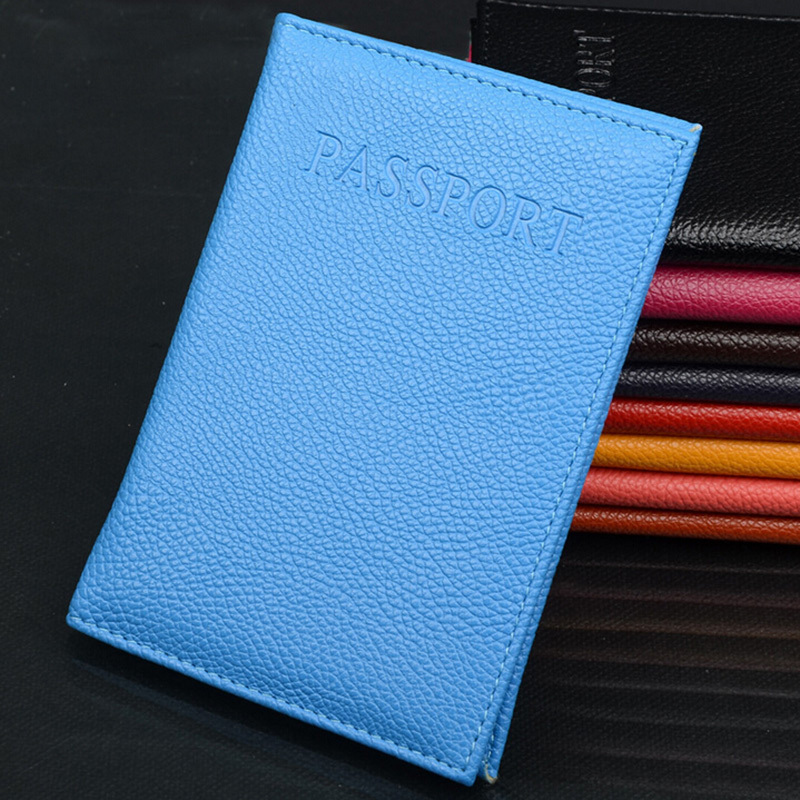 Neue Pu Leder Damen Reisepass Paar Modelle Damen Travel pass abdeckung Unisex Karte Mann Kartenhalter