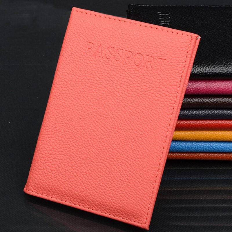 Neue Pu Leder Damen Reisepass Paar Modelle Damen Travel pass abdeckung Unisex Karte Mann Kartenhalter