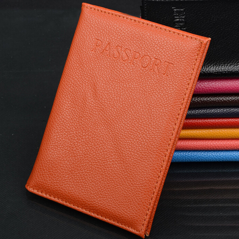 Neue Pu Leder Damen Reisepass Paar Modelle Damen Travel pass abdeckung Unisex Karte Mann Kartenhalter