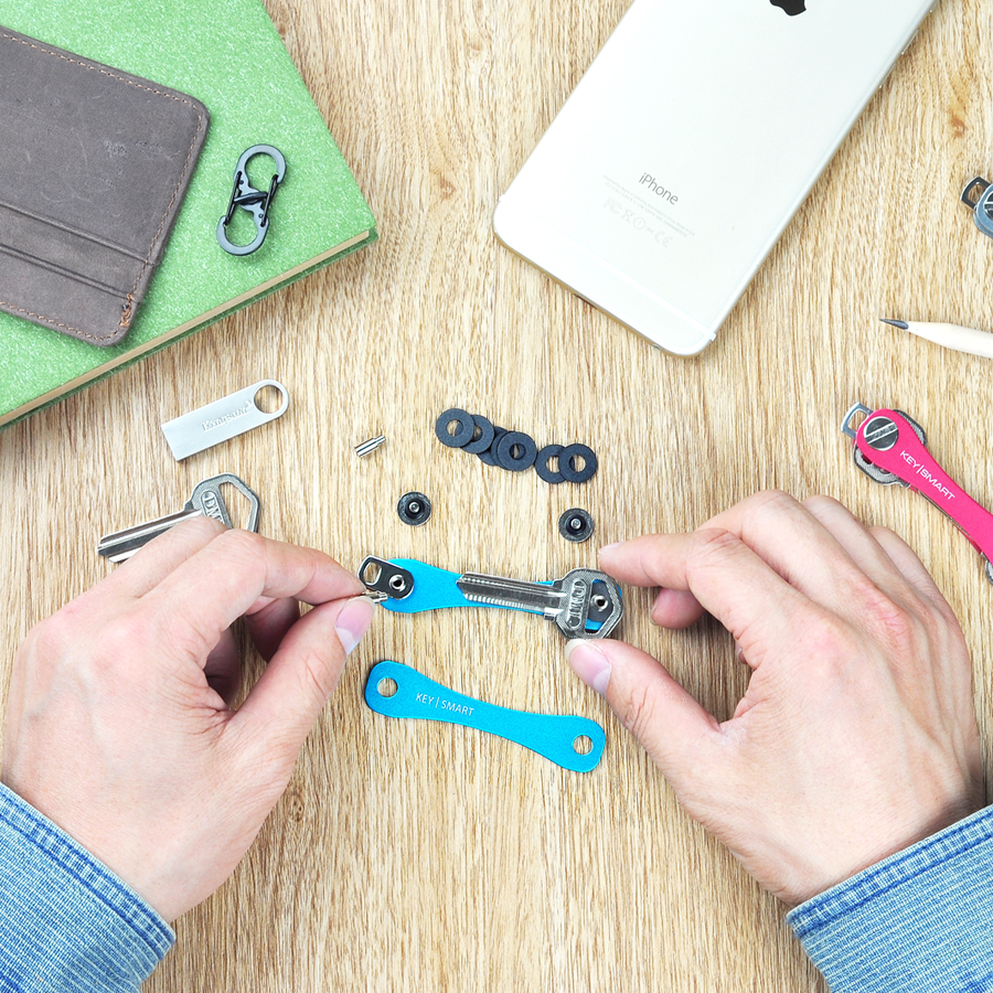 Key smart Schlüssel Halter Kette Clip Fest Oxid Aluminium Organisator intelligente EDC Tasche auto schlüssel