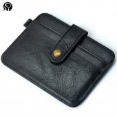 Dünne Leder Visitenkarten Herren Wallet Visitenkartenhalter Bank Karteninhaber Leder Kuh Pickup Bus Kartenhalter