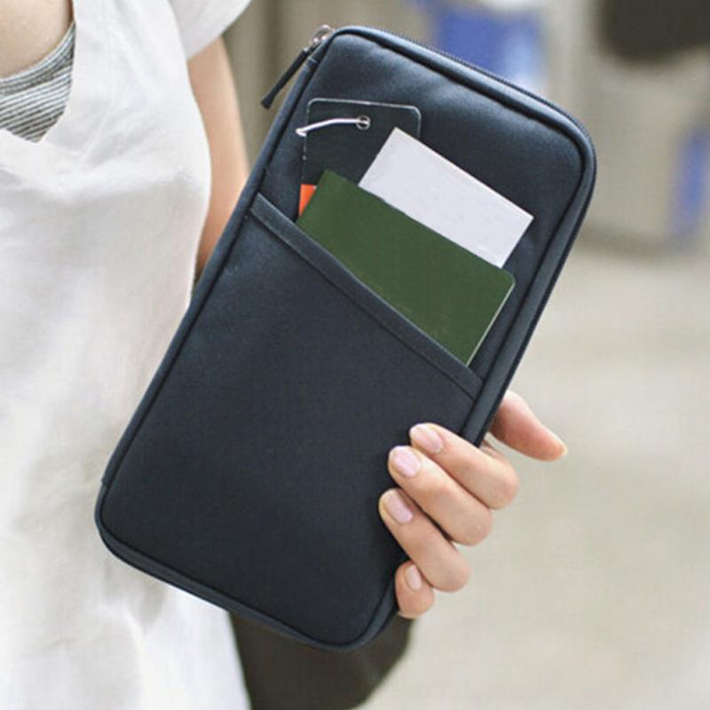handliche Kurze Design Kreditkartenetui Passdecke Dokumente multifunktionale Travel gruppe Geschenke marke Business