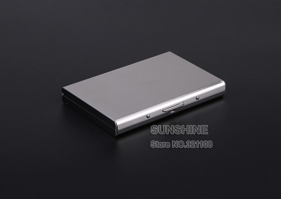 EASTNIGHTS neue ankunft Hochwertigem edelstahl Herren kreditkarteninhaber Damen metall scheckkarte Kasten karte