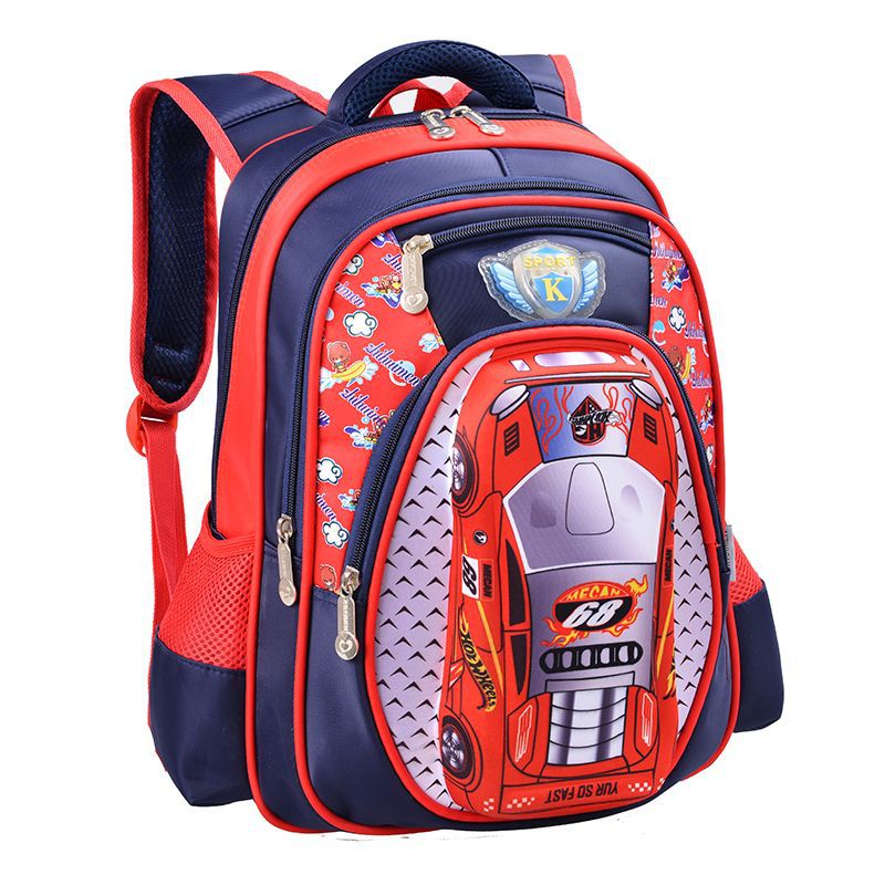 Kindertag geschenk 3D auto kinder Schultaschen hohe qualität Cartoon Rucksack ReiseRucksack mit großer Kapazität