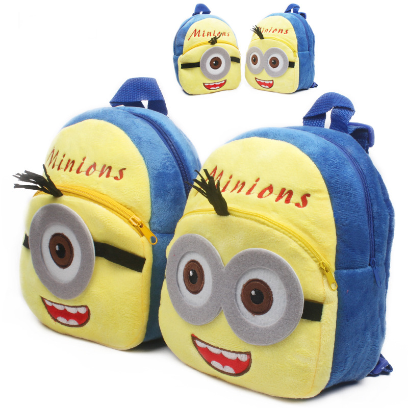 neue Mode Despicable Me 2 Kinder Cartoon Schultaschen kind Rucksack Schergen Schultasche kleines baby mini niedlich