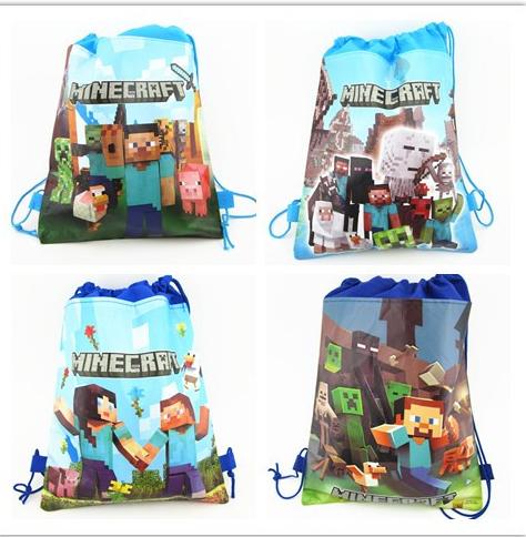 12 stück Despicable Me Prinzessin Anna Elsa Sofia Autos Cartoon Kinder Kordelzug Gedruckt Rucksack Strandtasche