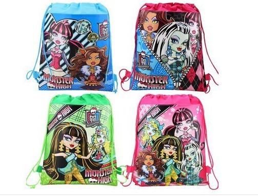 12 stück Despicable Me Prinzessin Anna Elsa Sofia Autos Cartoon Kinder Kordelzug Gedruckt Rucksack Strandtasche