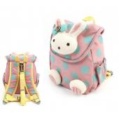 neue mode tierstils Schultasche niedlich 3d kaninchen plüsch zugschnur Rucksack kinder Schultaschen