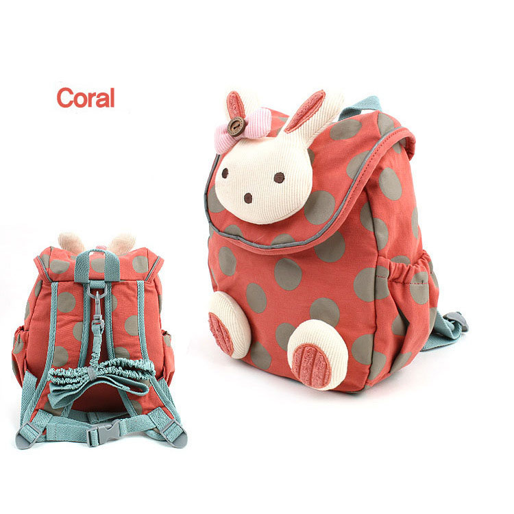 neue mode tierstils Schultasche niedlich 3d kaninchen plüsch zugschnur Rucksack kinder Schultaschen