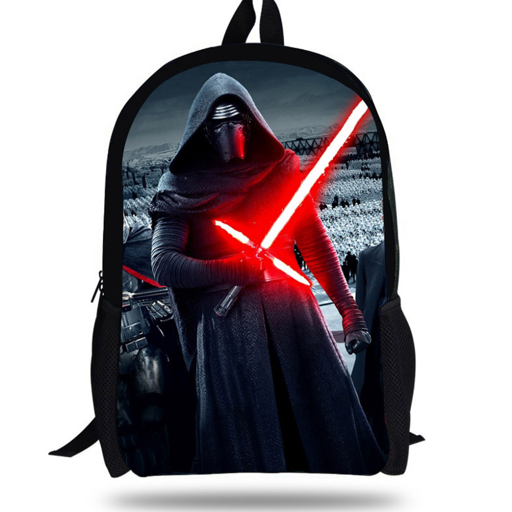 16 zoll Beliebte Schultasche Cartoon Rucksäcke Kind Star Wars Rucksack Für Kinder Jungen Star Wars Tasche