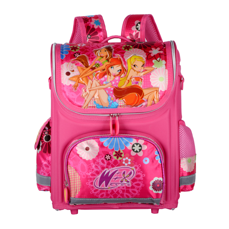 Orthopädische Kinder Schultaschen Für Mädchen Neue  KinderRucksack Monster High WINX Buch Tasche Prinzess