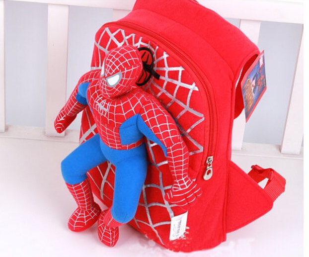 Neue Qualitäts nette 3D spiderman jungen Schultasche Rucksack kinder Taschen mochila infantil kinder Reisetaschen