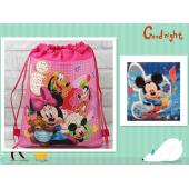 Hohe qulity Qute Minnie Schultasche Vlies String Schuh Rucksack Einkaufstasche für Jungen und Mädchen