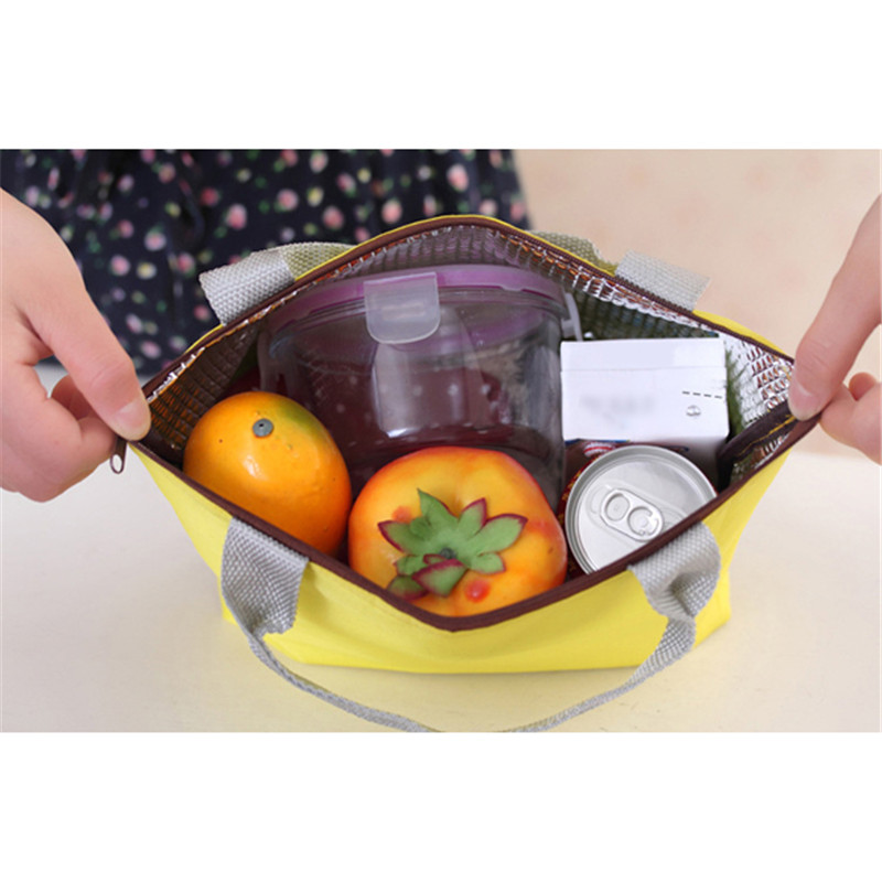 Picknick Box Tasche Esszimmer ReiseGeldbeutel Reißverschluss Handtasche Kühler