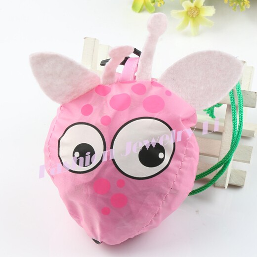 MIC 7 Farben Nette Deer Tier Faltbare Eco Wiederverwendbare Einkaufstaschen 39,5X38 CM