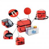 8L Platz Thermische Tasche Damen Herren Lunchpaket Kühler Strahl Port Lunchbox Dame Handtasche Kinder