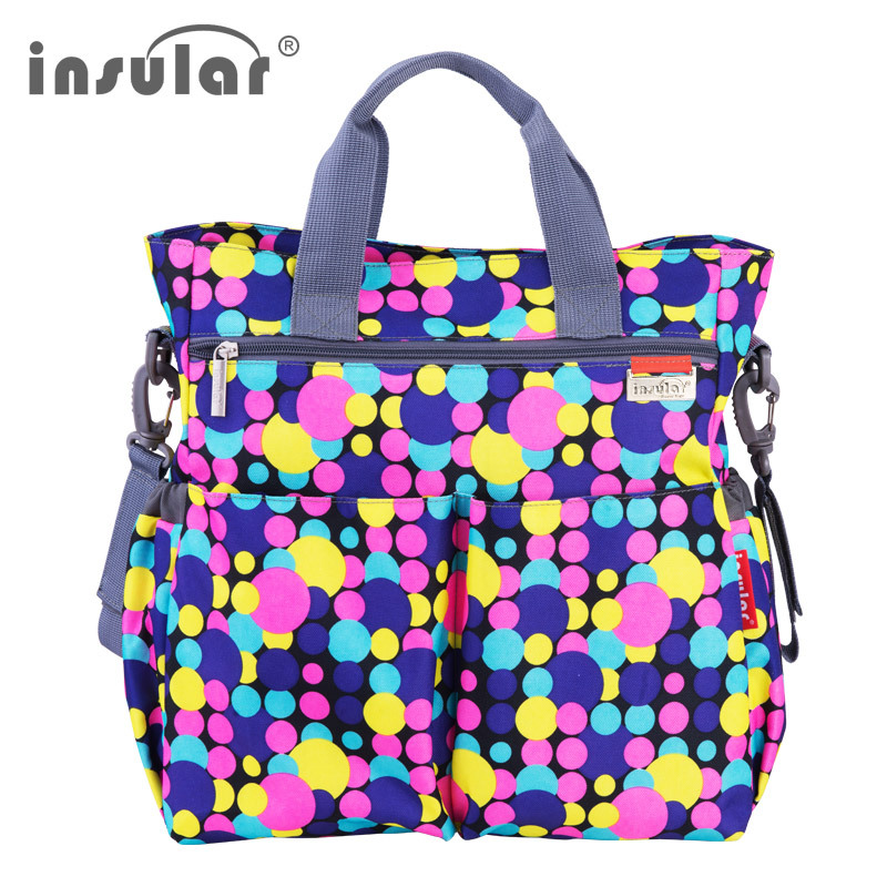 Heiße Verkäufe Geben Verschiffen Bunte Baby WickelTasche Windelbeutel Wasserdicht WickelTasche Multifunktional