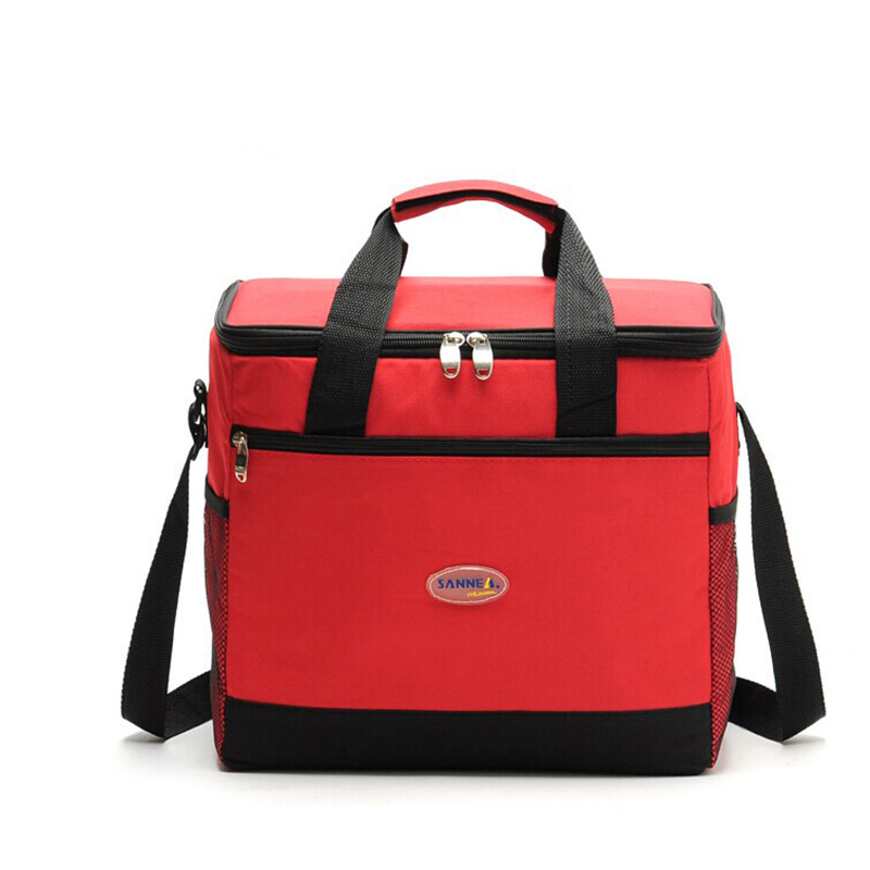 Große Verdicken Folding Frischhaltung Wasserdichte Nylon KühlTasche Lunchpaket Für Steak Isolierung