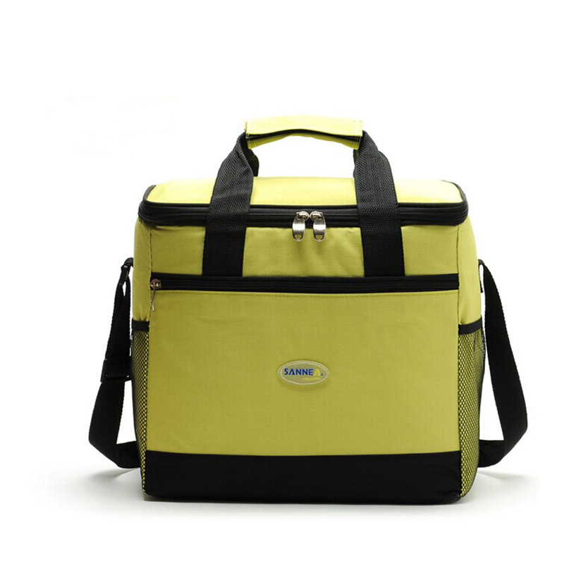 Große Verdicken Folding Frischhaltung Wasserdichte Nylon KühlTasche Lunchpaket Für Steak Isolierung