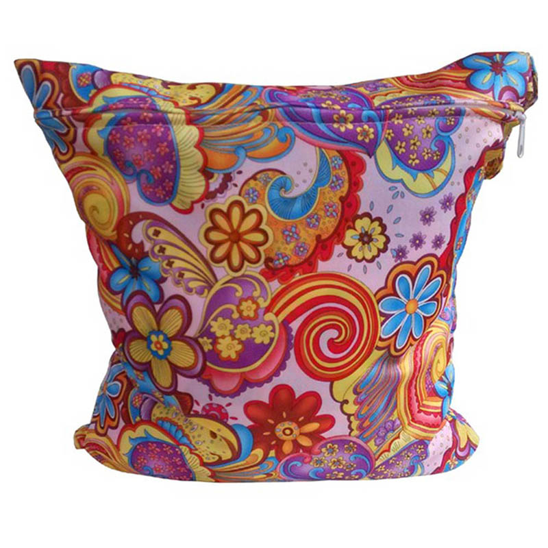 Moony Nützliche Wasserdichten Nappy Fachverwendbare Reißverschluss Bunchems Baby tuch windel Nass Dry Tasche