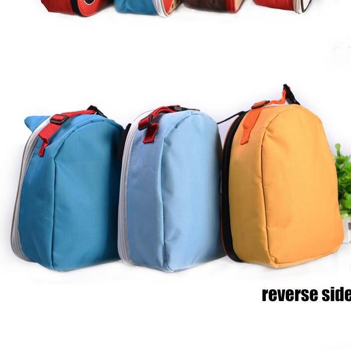 Cartoon Kinder Lunchpaket Zoo Multifunktions Tragbaren Paket Lebensmittel Mahlzeit Mittagessen Box Isolierte Lunch Boxes