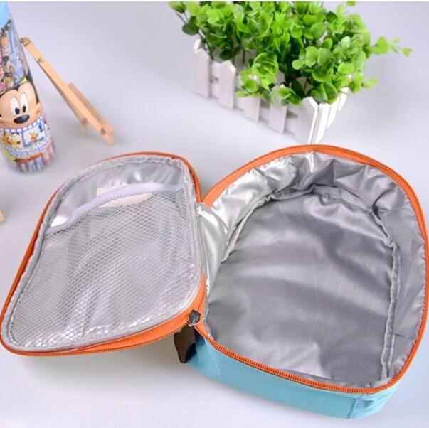 Cartoon Kinder Lunchpaket Zoo Multifunktions Tragbaren Paket Lebensmittel Mahlzeit Mittagessen Box Isolierte Lunch Boxes