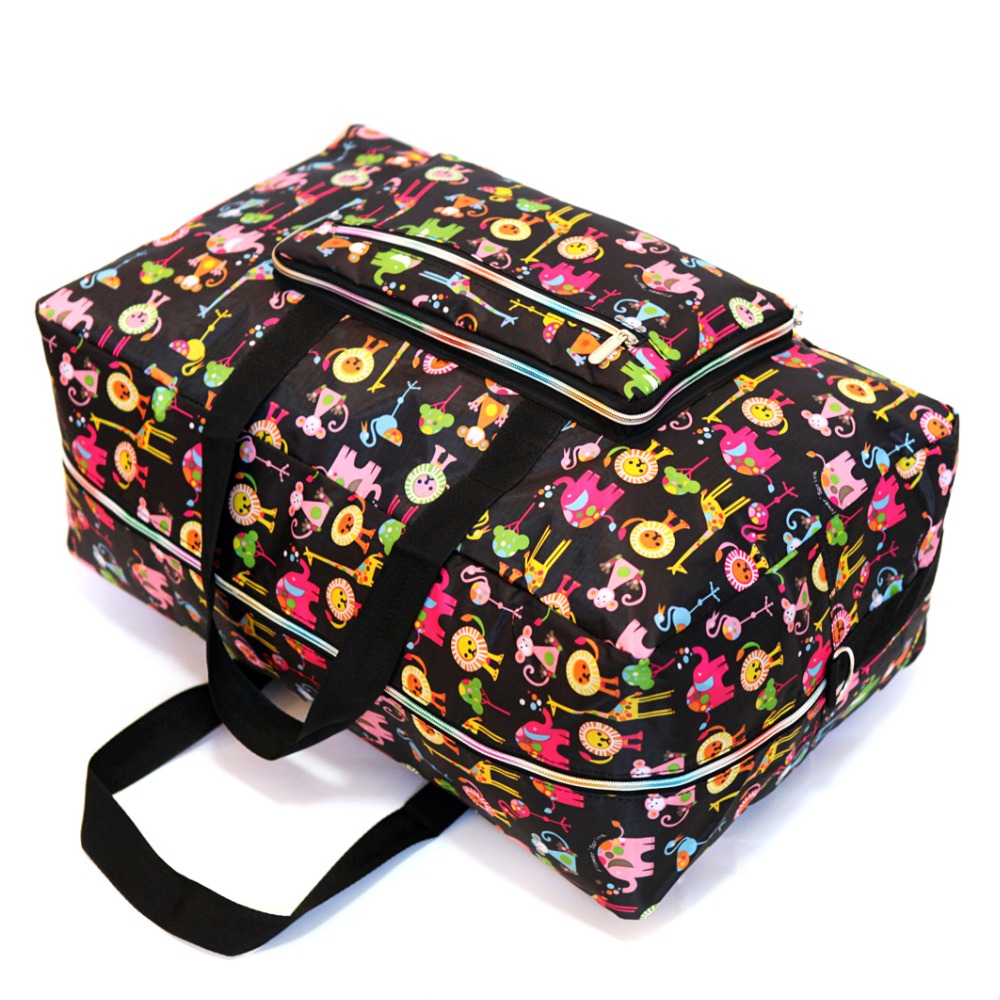 Freies verschiffen kip stil Großer kapazität klappwasserdicht sport fitness Reisetasche portable Damen