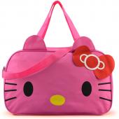 Damen Reisetasche Neue Stil Leinwand Stoff Sporttasche Gepäck Taschen Hallo Kitty Cartoon Bolsa Feminina Schule
