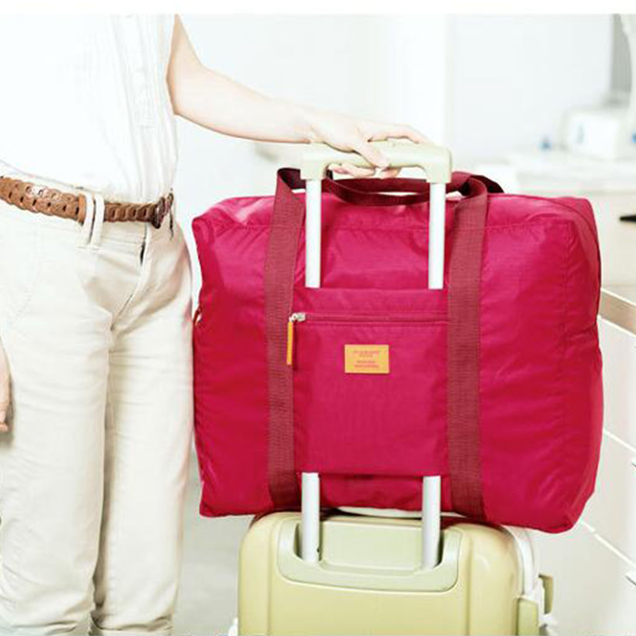 neue Mode Reisetasche Wasserdicht Unisex Travel Handtaschen Damen Gepäck Travel Bag Folding Taschen 4 Farben