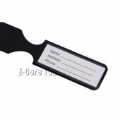 Koreanische Art Gepäck Tag Leicht Identifizieren Für Reisen PVC Weich Modische Koffer Label ID Adresse
