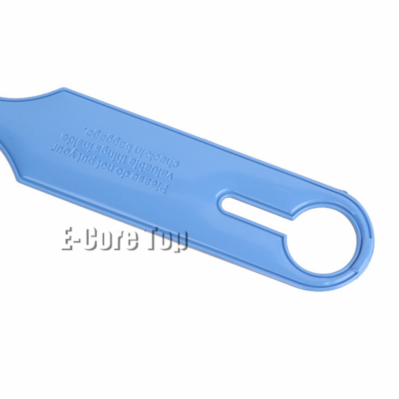 Koreanische Art Gepäck Tag Leicht Identifizieren Für Reisen PVC Weich Modische Koffer Label ID Adresse