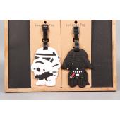 Schöne Star Wars Stormtrooper   Schwarze Ritter PVC kofferanhänger