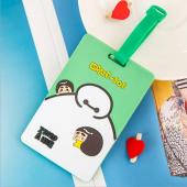 Reise Zubehör Kofferanhänger Koffer Rucksack Flugzeug Flugzeug Mode Cartoon Silicon Neue 1 stück