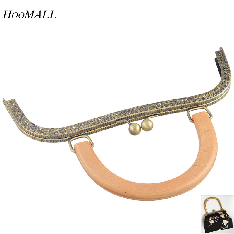 Verschlüsse für Geldbörsen und Handtaschen 1 stück 27 cm bogenförmigen mit Griff Metall