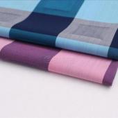 Bamboo fiber woven fabric, plaid shirt fabric