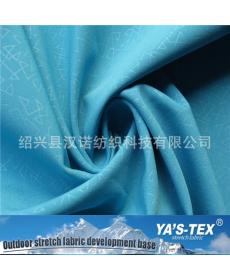 100D embossed polyester four-way elastic composite polar fleece soft shell clothing fabric