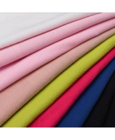 Source factory double brush single shake 230g 24 colors in stock high quality ultra-fine polar fleece fabric