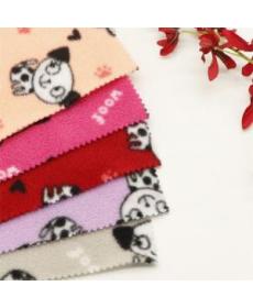 Knitted polyester printed polar fleece single brush single shake multi-color optional autumn and winter coat blanket lin