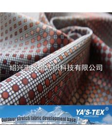 Printed polyester four-way stretch composite polar fleece outdoor sportswear fabric