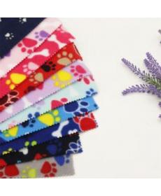 Knitted polyester printed polar fleece single brush single shake multi-color optional autumn and winter coat blanket lin