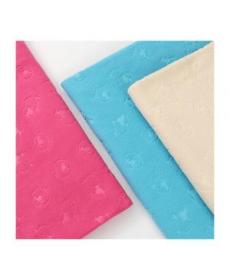 Spot polyester polar fleece fabric embossed composite fabric autumn and winter coat brushed fabric particle fleece