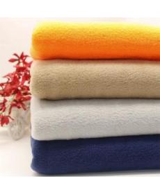 Knitted polyester semi-gloss polar fleece dyed double brush single shake 210g multi-color autumn and winter coat blanket
