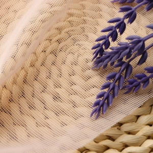 Polyester warp knitted small square square mesh fabric Clothing and shoe materials hat accessories Polyester wedding gau